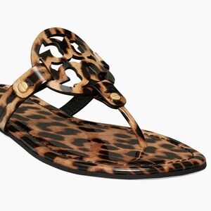 Tory Burch Leopard Print Sandals